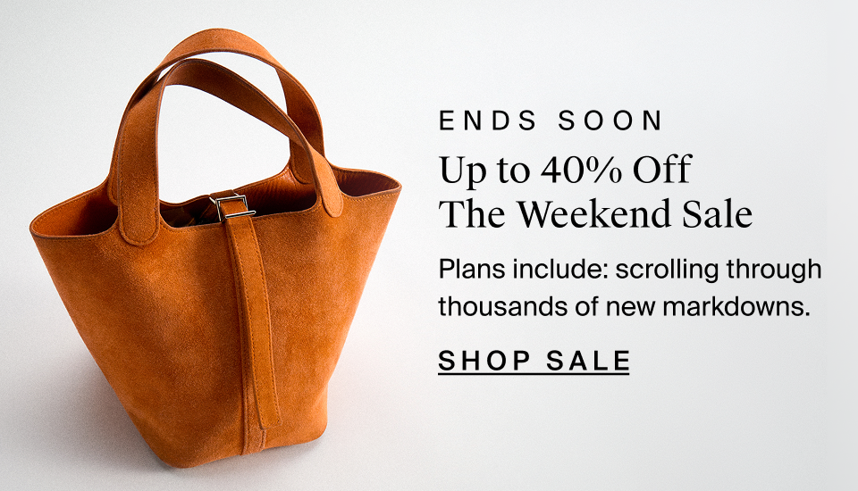 The 40% Off The Weekend Sale