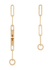 18K Kelly Chaine Drop Earrings