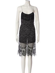 Silk Mini Dress w/ Tags