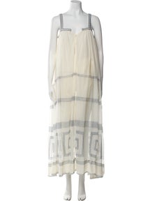Printed Long Dress