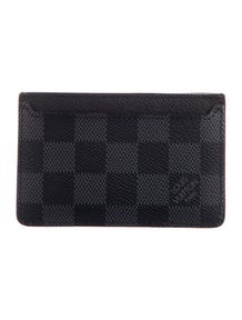 Damier Graphite Pattern Card Holder