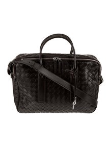 Intrecciato Messenger Bag