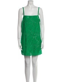 Lace Pattern Mini Dress w/ Tags