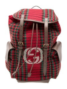 Interlocking G Houndstooth