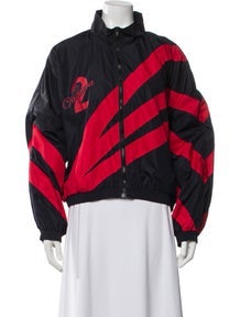 Printed Bomber Jacket