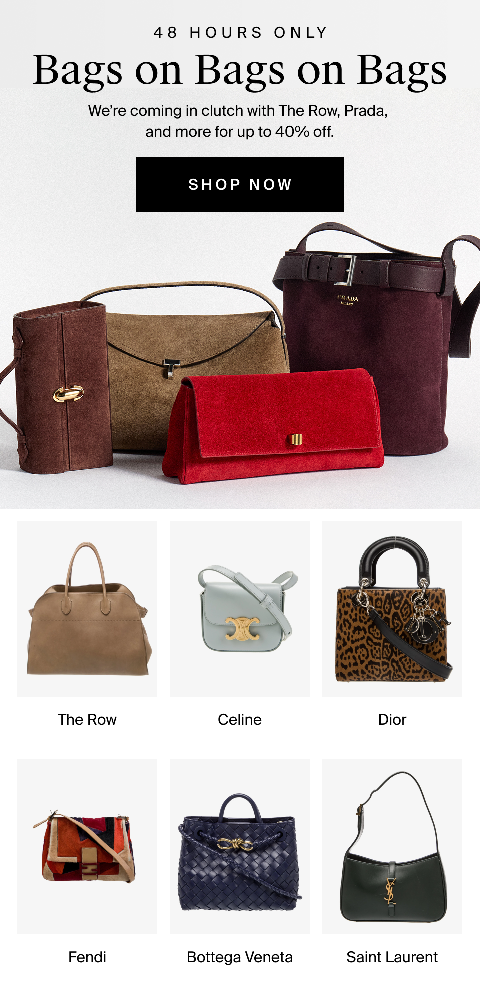 Bags on Bags on Bags