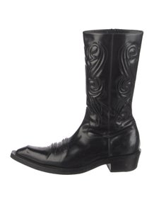 Leather Western Boots