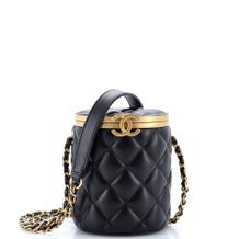 Leather Vanity Box Crossbody