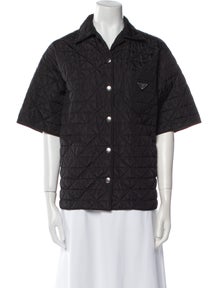 2023 Re-Nylon Button-Up Top