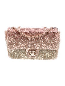Mini Rectangular Strass Flap Bag