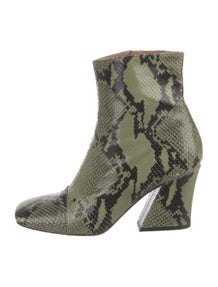 Snakeskin Animal Print Boots