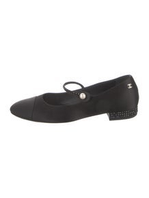 2024 Interlocking CC Logo Mary Jane Flats