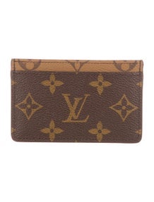 LV Monogram Coated Canvas Card Case