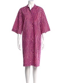 Dries Van Noten x Len Lye Printed Midi Length Dress