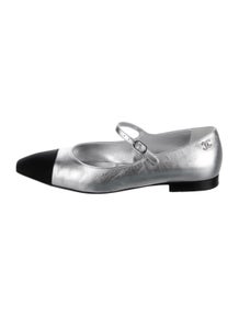 2024 Interlocking CC Logo Mary Jane Flats