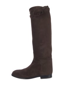Jumping Suede Riding Boots