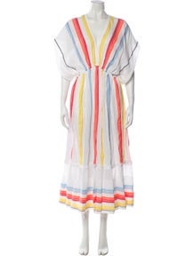 Striped Long Dress