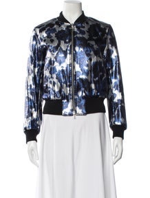 Printed Bomber Jacket