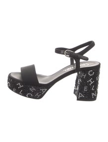 2024 Interlocking CC Logo Sandals