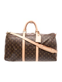 LV Monogram Keepall Bandouliere 50