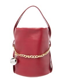 Enameled Metal Triangle Sac Noir Petit