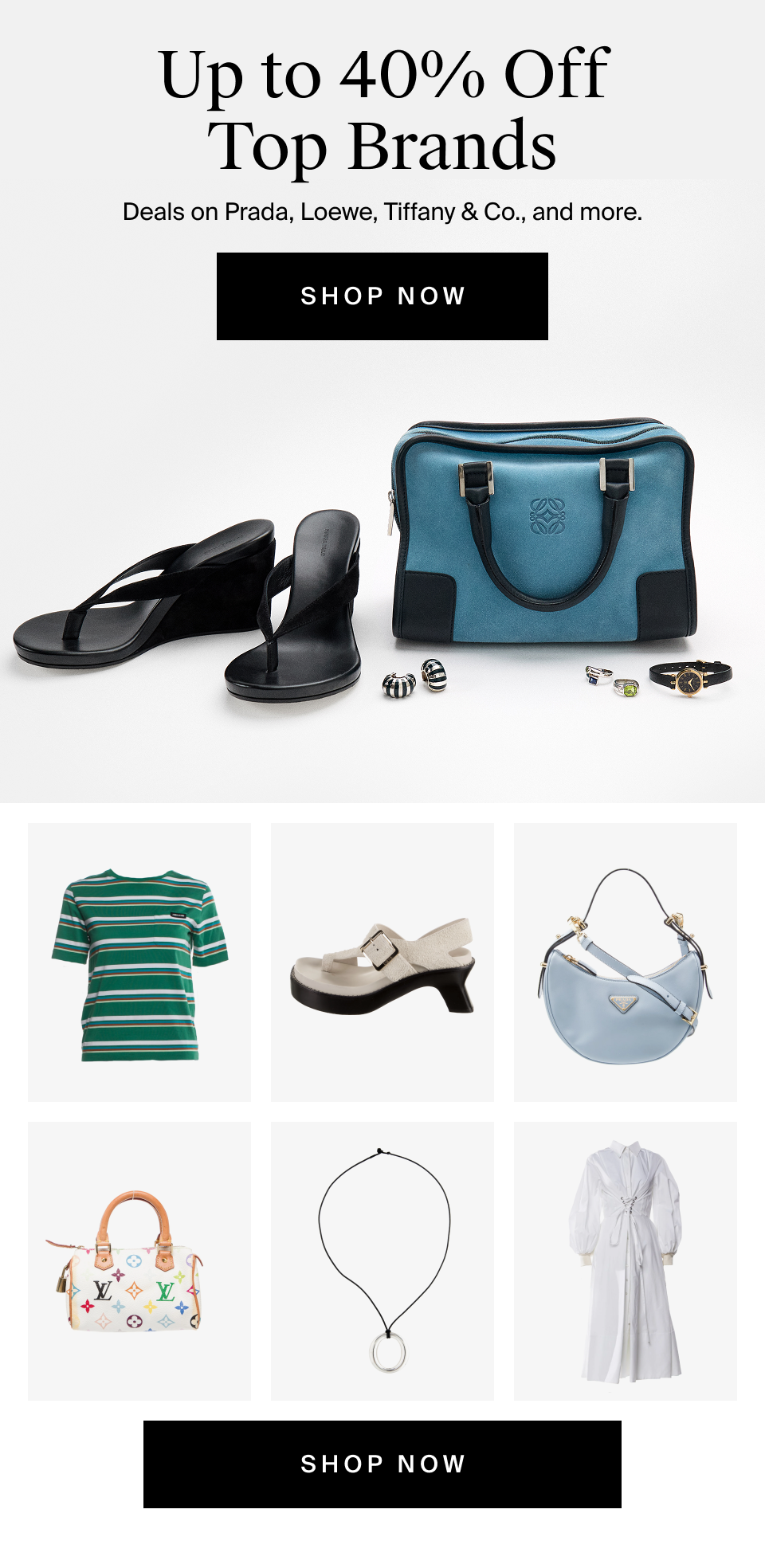 Up to 40% Off Top Brands