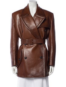 2022 Leather Trench Coat