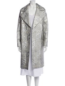 Wool Paisley Print Evening Jacket