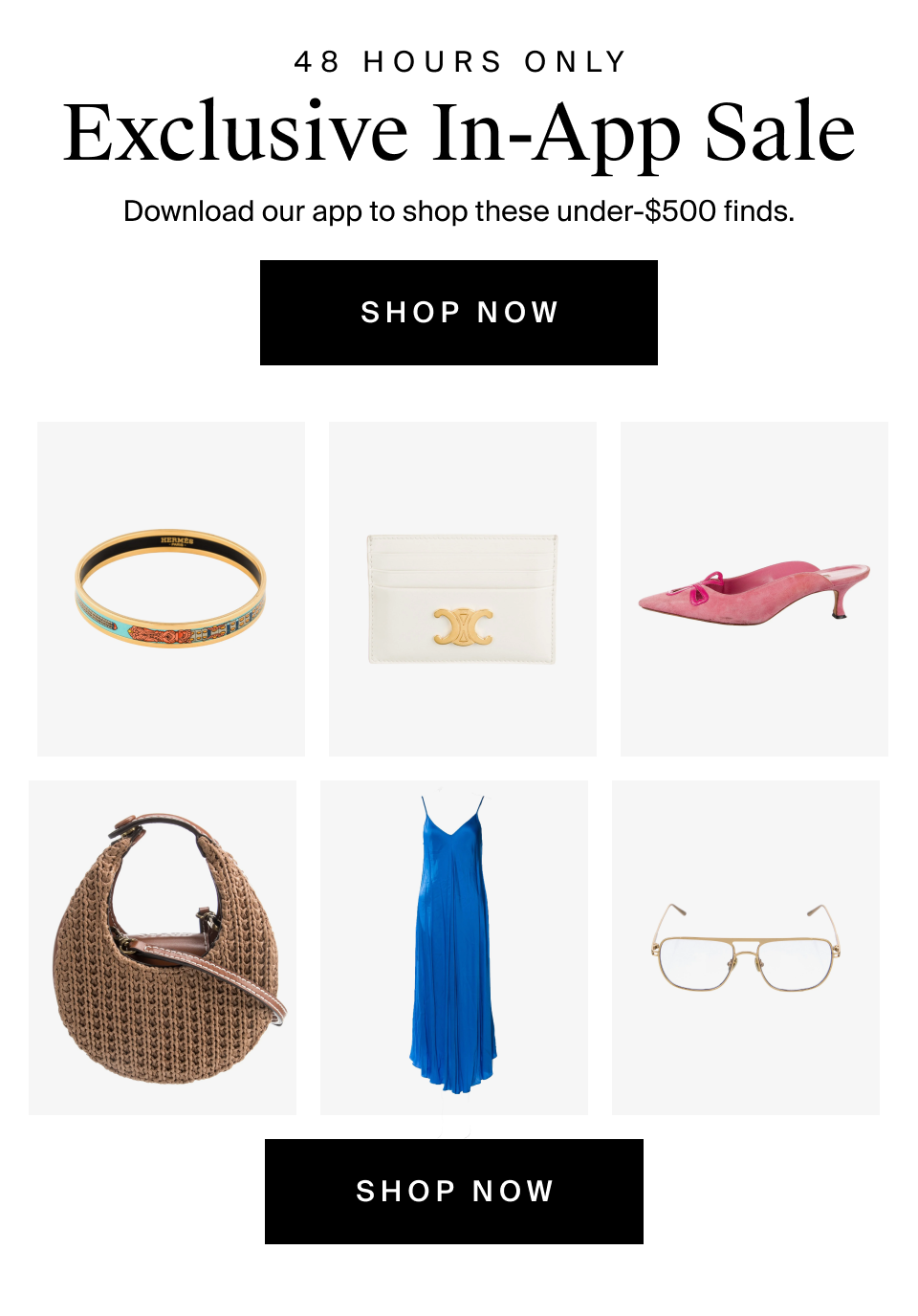 Exclusive In-App Sale