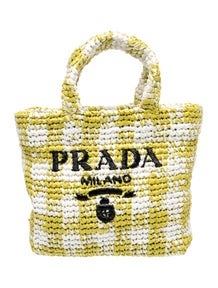 Enameled Metal Triangle Top Handle Bag