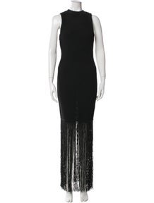 Crew Neck Long Dress