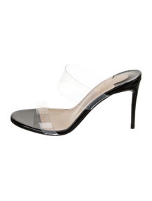 Patent Leather Slides