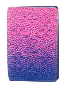 LV Monogram Taurillon Leather Pocket Organizer