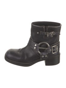 Leather Moto Boots