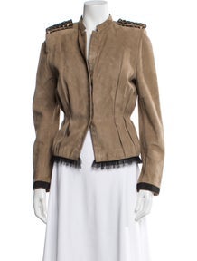 Vintage Suede Biker Jacket