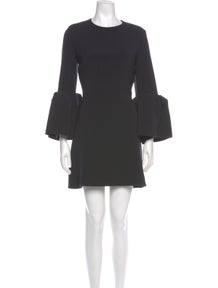 Crew Neck Mini Dress