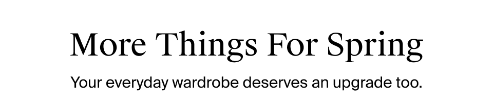 More Things For Spring