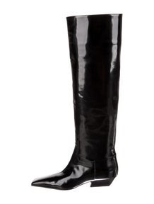 Patent Leather Boots