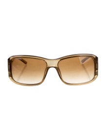 Web Accent Square Sunglasses