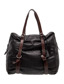 Leather Weekender Bag