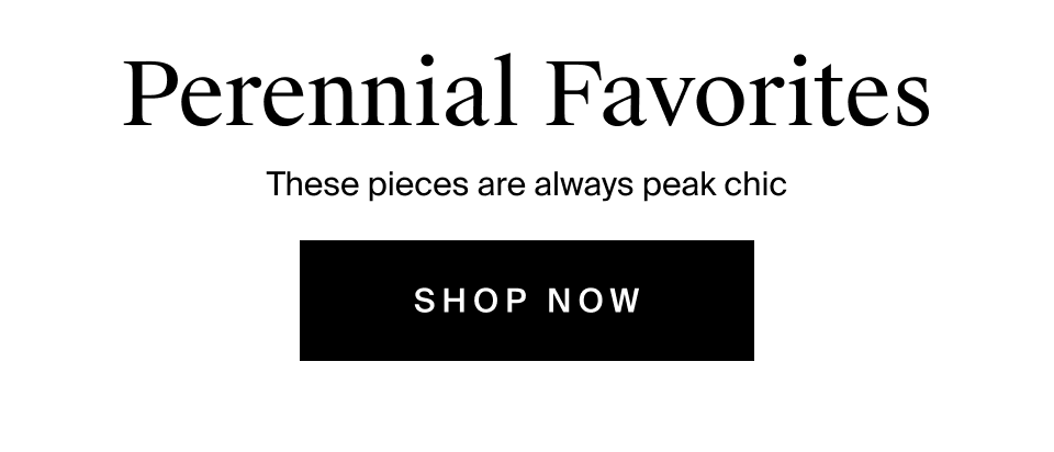 Perennial Favorites