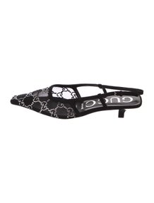 GG Logo Mesh Mules