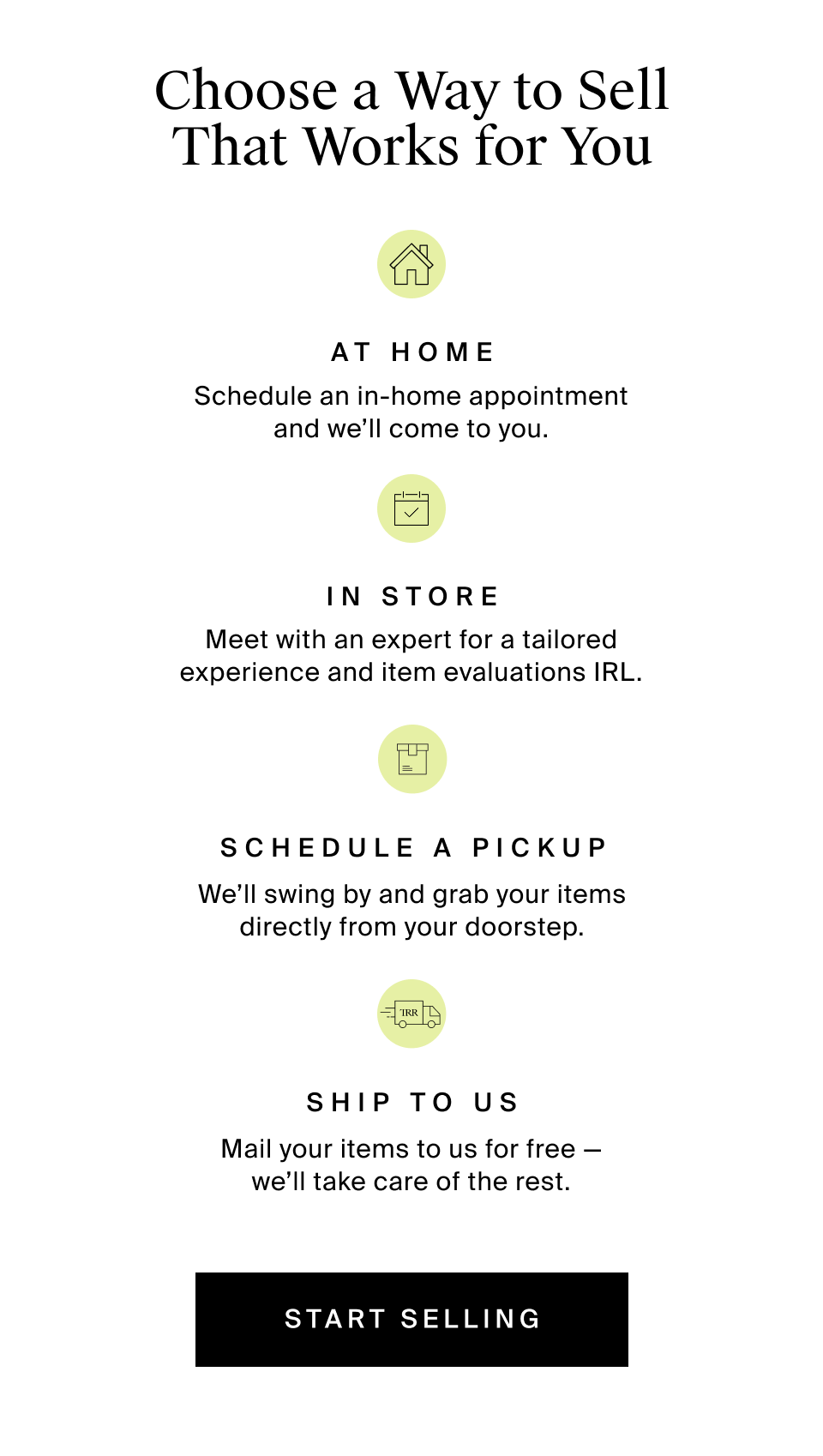 Sell With Us