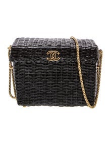 Wicker Basket Bag