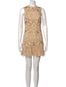 Floral Print Mini Dress w/ Tags