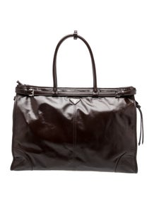 Leather Weekender Bag