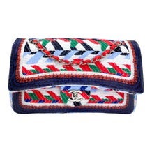 Tweed Airline Collection Double Flap Bag