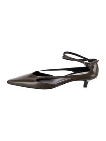 Leather D'Orsay Pumps