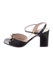 Horsebit Accent Leather Sandals