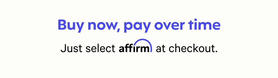 Buy now, pay over time